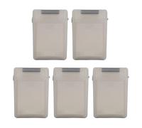 Butyge 5pcs 3.5 inch IDE HDD Hard Drive Disk Plastic Storage Box Case Enclosure