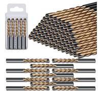 Butyge Drywall Cutting Bit 1/8 Inch Drywall Router Bits,Guide Point Brocas para Drywall for Use with Spiral Saws for Door