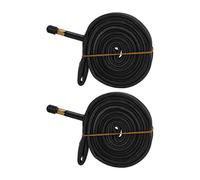 Butyl Rubber Tube - Durable 700x23C Bicycle Inner Tube with 48mm Valve, Shock Absorption and Heat Resistant for Comfortable Riding