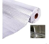 Butyl Sound Deadening Mat, 60cm x 6m Roll, 1.5mm Thick Aluminum Foil Car Van Vibration Damping Proofing Insulation with Adhesive Layer