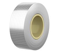Butyl Tape Aluminum Foil Tape Waterproof Seal Strip, Outdoor Aluminum Foil Duct Sealing Tape, for Roof Leak, Surface Crack, Window Sill Gap, Pipe Rupture, Silver(W 15CM)