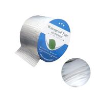 Butyl Tape Waterproof 5M X 100MM ， Extremely Strong Waterproof Tape，Aluminum Foil Sealing Strip ，1MM Thickness， for Roofing, Pipe Leak Seal Tape, Shed Roof Repair