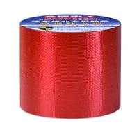 Butyl Tape Waterproof Tape， Tarpaulin Repair Tape god kvalitet PVC Rainproof Cloth Adhesive Outdoor Awning Gummed Film Parts(Red,5M-0.5MM-5CM)