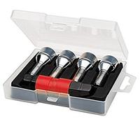Butzi Chrome Anti Theft Locking Wheel Bolt Nuts & 2 Keys to fit Fiat 500 (12x1.25 L28)