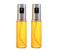 BUULOO 2PCS Oil Spray Bottle Glass Olive Oil Spray Bottle Cooking Oil Spray Bottle Oil Spray Bottle For Air Fryer Vinegar Spray for Air Fryer Cooking Kitchen BBQ and Baking Premium Oil Sprayer