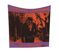 Buulotpp Future Hndrxx - The Wizrd Tapestry Poster Size 28" x 28" Wall Living Room Bedroom Wall Decor Wall Hanging Decoration Frameless Art Gift Wall Cloth 70x70 cm