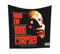 Buulotpp House of 1000 Corpses Music Album Tapestry Poster Size 28" x 28" Wall Living Room Bedroom Wall Decor Wall Hanging Decoration Frameless Art Gift Wall Cloth 70x70 cm