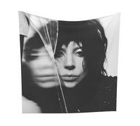 Buulotpp Mayhem Lady Gaga Music Album Tapestry Poster Size 28" x 28" Wall Living Room Bedroom Wall Decor Wall Hanging Decoration Frameless Art Gift Wall Cloth 70x70 cm