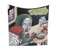 Buulotpp MF Doom Mm..Food Music Album Tapestry Poster Size 28" x 28" Wall Living Room Bedroom Wall Decor Wall Hanging Decoration Frameless Art Gift Wall Cloth 70x70 cm