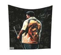 Buulotpp Rod Wave Last Lap Music Album Tapestry Poster Size 28" x 28" Wall Living Room Bedroom Wall Decor Wall Hanging Decoration Frameless Art Gift Wall Cloth 70x70 cm