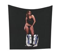 Buulotpp Tate McRae Think Later Music Album Tapestry Poster Size 28" x 28" Wall Living Room Bedroom Wall Decor Wall Hanging Decoration Frameless Art Gift Wall Cloth 70x70 cm