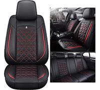 Buuoo Car Seat Covers Universal Fit for Mercedes Benz A160 B180 B200 B260 C180 C200 C200K C220 C250 C280 C300 C350 C450 G350d G500 T203 T210 Premium Leather Protective Set