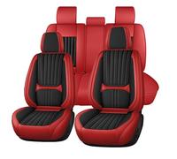 Buuoo Car Seat Covers Universal Fit for VW Golf Touran Golf Polo Golf Variant Golf 5 S Golf MK4 Golf MK7 Full Set Protection Nappa Leather Cushion Covers