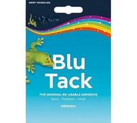 BUUT B® Bostik Blu Tack Original Reusable Adhesive Sticks, Putty Handy Size Multipurpose Reusable Adhesive, Safe Craft Art Clean Handy.