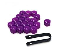BUVBRJDR 20 Pcs Wheel Nut Caps Bolt Covers, for BMW E91 3 Series Touring 318i 320i 318d 320d Dust Proof Durable Wheel Hex Nut Bolt Cap Nuts Protection Cap Car Wheel Accessory,F-19MM