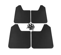 BUVBRJDR 4 Pcs Car Mud Flaps, for Jeep Grand Cherokee WJ 1999-2004 Front/Rear Wheel Mudflaps Splash Guards All-Weather Protection Mudguards Styling Accessories