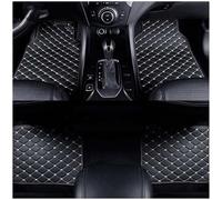 BUVBRJDR 4pcs Car Floor Mats, for BMW 7 Series F02 2008-2015 All Weather Front Rear Row Auto Carpet Anti-Slip Waterproof Floor Mat Easy Installation and Cleaning,A