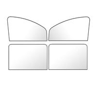 BUVBRJDR Car Side Window Shade, for Hyundai ix20 (2010 2011 2012 2013 2014 2015) Car Thermal Blind Car Side Windows Sun Shade Uv Blocking Privacy Curtains Car Blinds,A