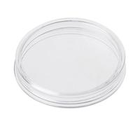 Buwei 1 PC 38.6mm Round Acrylic Coin Capsule Clear Storage Holder For Silver Coin 1 oz