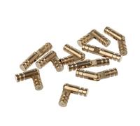Buwei 10PCS Gold Copper Brass Wine Jewelry Box Hidden Invisible Concealed Barrel Hinge