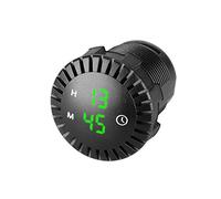 Buwei 12V/24V Automotive Car Boat Truck Motorcycle Touch Digital Clock LED Display