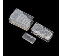 Buwei 3D Mini Jam Bottle Resin Mold Water Jar Pendant Silicone Mold Jewelry Making