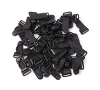Buwei 50x Corset Leg Garter Belt Clip Hooks Suspender Ends Hosiery Stocking Grips
