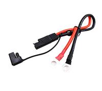 Buwei Battery Charging Cable SAE to O Ring Terminal Connectors Harness 10AWG Quick Disconnect SAE Cable for Motorcycles, Cars, Etc