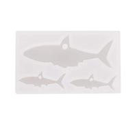 Buwei Crystal Epoxy Resin Mold Shark Casting Silicone Mould Handmade DIY Crafts Decor