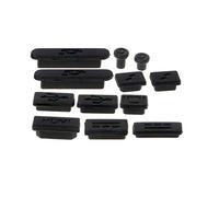 Buwei Dustproof Plug 12Pcs/Set Silicone Anti-Dust Plug Stopper Kit For Macbook Air Pro Retina 11" 13" 15"