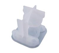 Buwei Faguo DIY Resin Crystal Epoxy Mold Cartoon 3D Bear Phone Holder Casting Silicone Mould