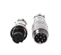 Buwei Gx16 Butting Aviation Male Connector Female Plug 2/3/4/5/6/7/8 Pin