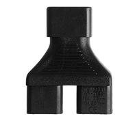 Buwei IEC 320 C14 Male To 2x C13 Female Y Splitter Cord Cable IEC Power Adapter