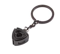 buwei Key Ring Rotary Wankel Motor Rotor For Mazda RX7 RX8 2 3 6 Atenza Axela Keychain Turbo Car Accessories Parts Key Chain Turbo, black, One size