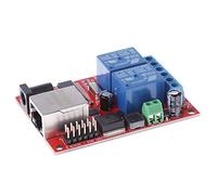 Buwei LAN Ethernet 2 Way Relay Board Delay Switch TCP/UDP Controller Module WEB Server