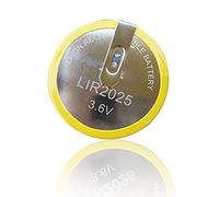 Buwei LIR2025 Rechargeable Battery 3.6V Remote Car Key Shell Cover Button Battery For E46 E39 E36 E38 E34