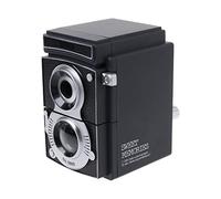 Buwei Retro Vintage Camera Style Pencil Sharpener Mechanical Manual Hand Cranking Stationery Student Gift