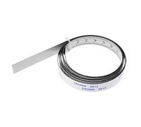 Buwei Stainless Steel Miter Track Tape Measure Self Adhesive Metric Scale Ruler 1M-3M For T-track Router Table Saw Woodworking Tool