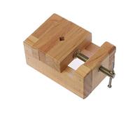 Buwei Wood Flat Vise Mini Clamp-on Bench Vise Flat Tongs Woodworking Carving Engraving