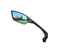 BUWEN Bike Mirror Bicycle Rear View Mirror 360°Adjustable Handlebar Convex Mirror Wide Angle Rear View Mirrors Universal for Bike Electric Bike Motorcycle Mirror (white)