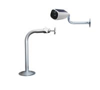 Buwesru 1PCS Aluminum Alloy Bent Tube Camera Mount for eufyCam 2C/2C Pro, 3C/S300, for Ring Camera, for SoloCam S220/C210, Adjustable Wall Mount Brackets Indoor/Outdoor