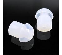 Buwico® 10 Pairs Soft Silicone Mushroom Earbuds Ear Tips for Motorola Yaesu Baofeng Walkie Talkie Acoustic Air Tube Earpiece Headset