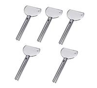 BuxiuGK 5 Pieces Toothpaste Squeezer Metal Tube Toothpaste Toothpaste Squeezer Tube Squeezer for Toothpaste Hair Gel Hand Cream