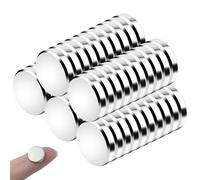 BuxiuGK 50 PCS N35-52-Magnets 12mm x 2.5mm,Neodymium Magnet,Mini Round Strong Magnetic for DIY Whiteboards,Fridge,Crafts,Arts,Photos