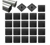 BuxiuGK 60 Pcs Aluminum Profile End Cap 4040 European Standard Aluminum Plastic Extrusion End Cap Industrial 40x40mm for 4040 Aluminum Extrusion