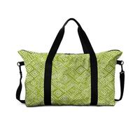 Buxolandt Travel Duffel Bag Waterproof Carry On Luggage Bag Geometric Pattern Tote Carry on Luggage Handbag Cross-Body Carry On Satchel for Sports Gym Vacation