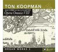 BUXTEHUDE / KOOPMAN - COMPLETE WORKS 8 ORGAN WORKS - CD - J3z