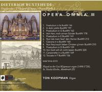 BUXTEHUDE: OPERA OMNIA III NEW CD