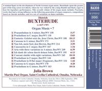 BUXTEHUDE: ORGAN MUSIC, VOL. 7 NEW CD