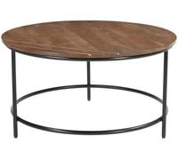 Buxton Brown Mango Wood Round Coffee Table